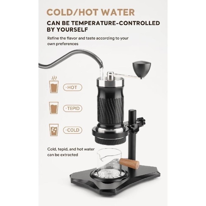 BERMUTU [BARU] ICAFILAS MANUAL ESPRESSO COFFEE MAKER - ALAT PEMBUAT KOPI MANUAL