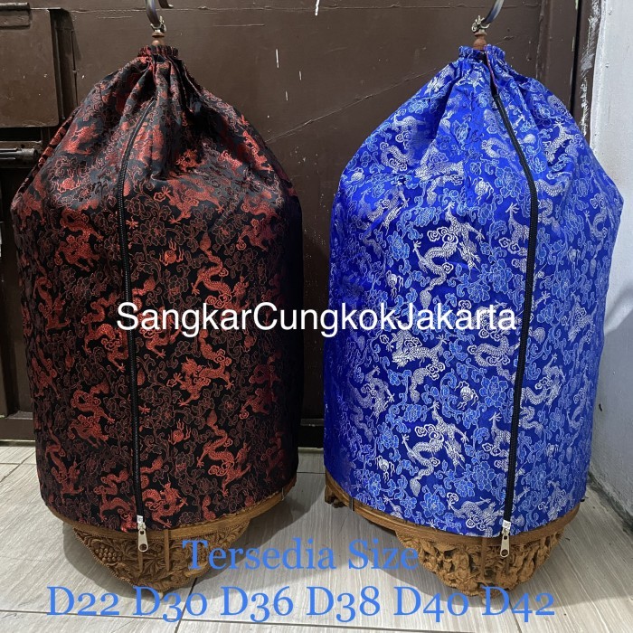 KERODONG SANGKAR CUNGKOK DOUBLE LAYER MOTIF NAGA ORI CUNGKOK KODE 357
