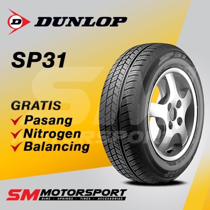 Ori - Ban Mobil Dunlop SP31 Honda Jazz Nissan March 175/60 R15 15