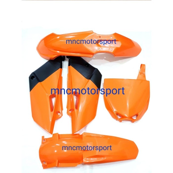 TERMURAH - BODY SET TRAIL BEBEK YZ 85 NEW ORANGE