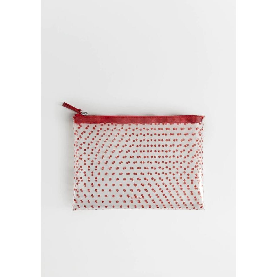 Sale Mango - Tas Kosmetik Polka - Merah