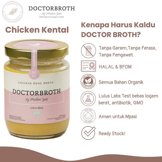 

READY DOCTOR BROTH - CHICKEN KENTAL - KALDU AYAM BPOM HALAL