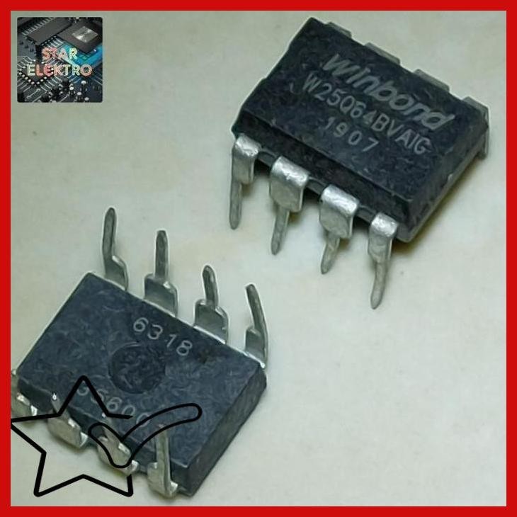 [SRE] W25Q64BVAIG DIP-8 25Q64 BVAIG W25Q64 WINBOND IC FLASH SPI MEMORY 8MB