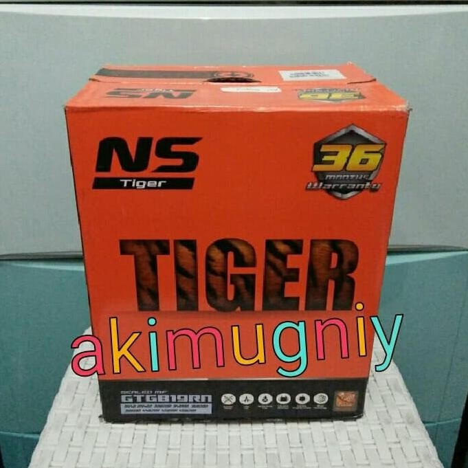 Aki Ns40Z Ns Tiger Garansi 3 Tahun Avanza Xenia Terios Rush Apv Luxio Berkualitas