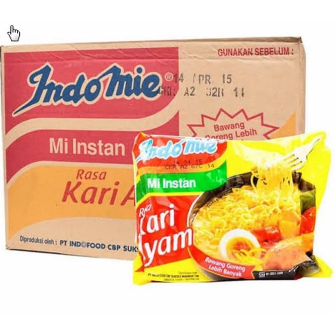 

READY INDOMIE KARI AYAM 1 DUS