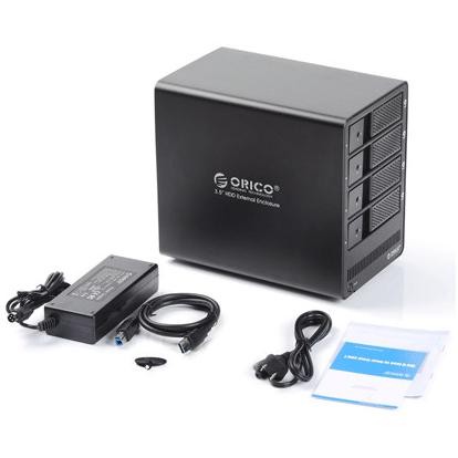 CO Casing hdd external Enclosure Orico 3.5 in 4 bay Usb 3.0 9548U3