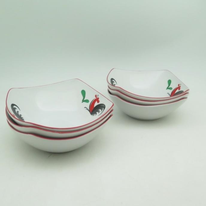 

READY MANGKOK PERSEGI KERAMIK/ MANGKOK PERSEGI AYAM JAGO