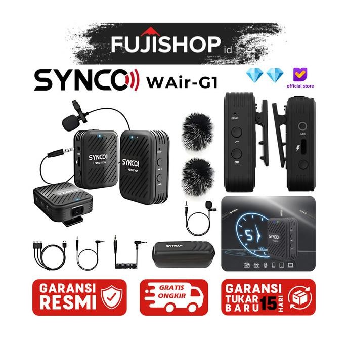 Synco G1 A2 Synco G1 A1 Wireless Microphone Resmi New Stok