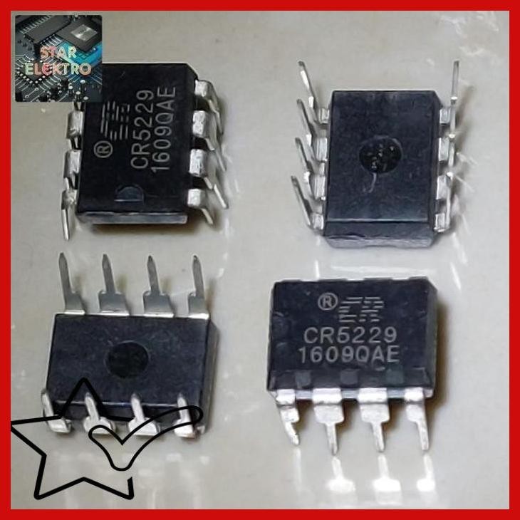 [SRE] CR5229 DIP-8 TANCAP CR 5229 CHIP RAIL IC PWM MOSFET SWITCH CRS229