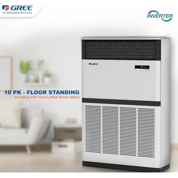 Promo Gree Ac Standing Floor 10 Pk Inverter