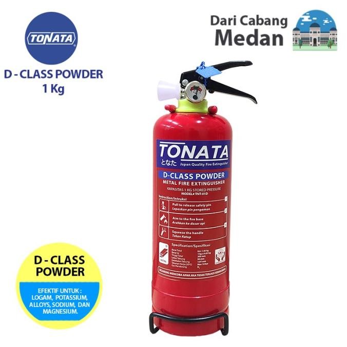 TERMURAH - APAR D-Class Powder 1 Kg Tonata / APAR 1Kg Logam