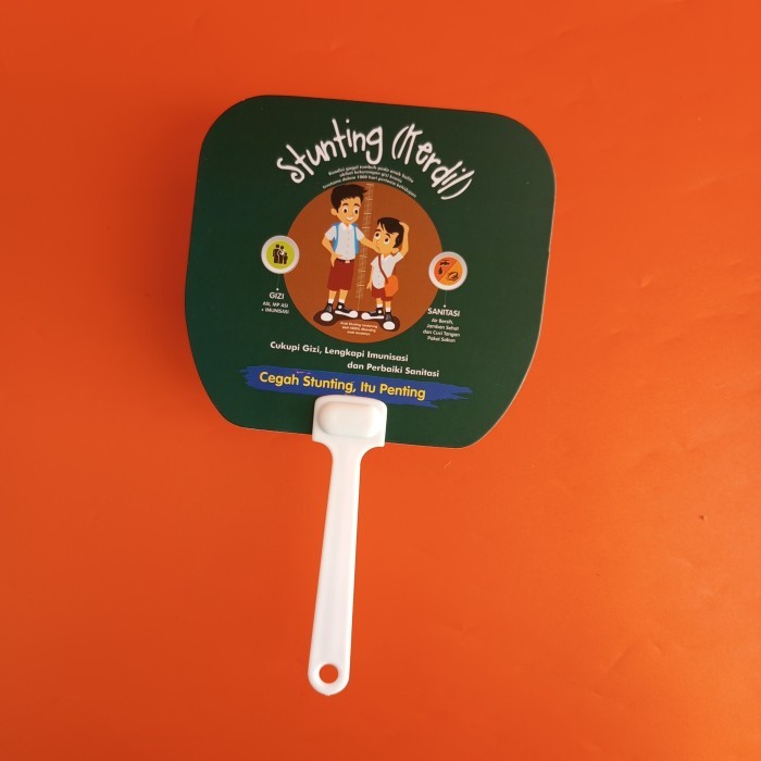 

I_S Kipas Souvenir Kesehatan/ Kipas Stunting/ Kipas Ayo Kenali Gejala Stunting/ Isi 10pcs