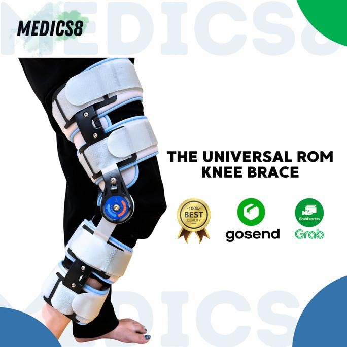 NEW ORTHOPEDIC HINGED ROM ADJUSTABLE ACL / PCL KNEE BRACE