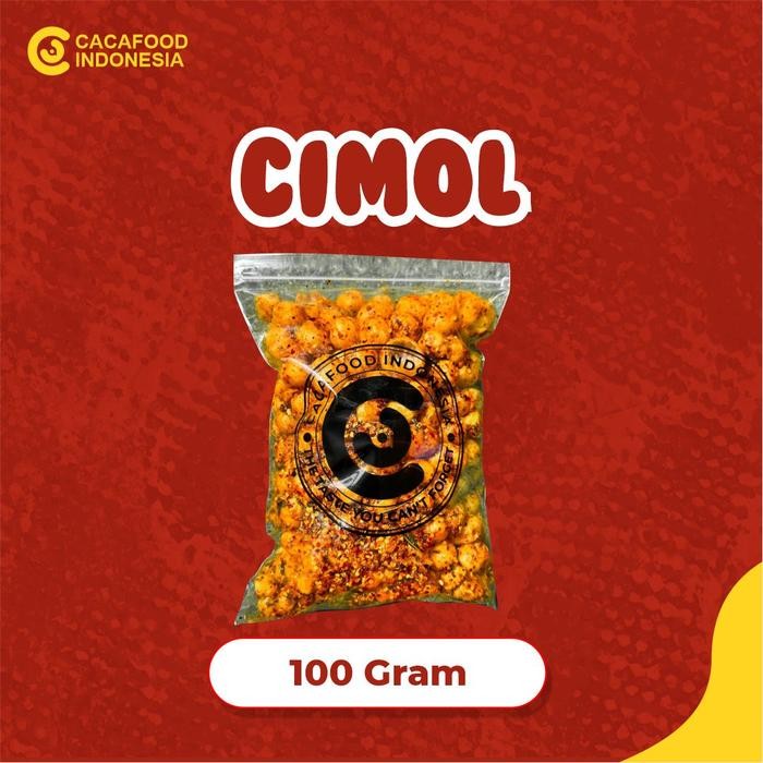 

PRODUK TERBATAS CIMOL KERING CACAFood 100 GR Camilan Chili Oil Makanan Pedas