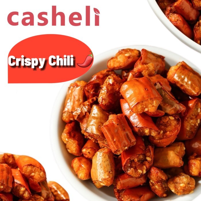 

SALE casheli Crispy Chili Fried Chili Pedas Melintir Sanck Makanan