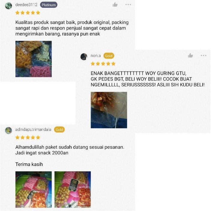 

TERLENGKAP 1oy snack kiloan SERBA 500 gram makanan ringan PEDAS MANIS GURIH ASIN