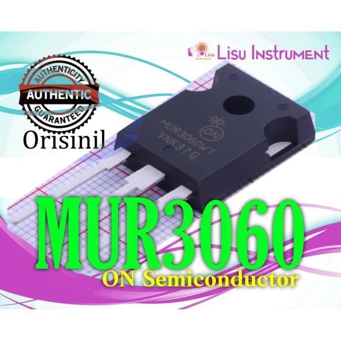 Baru ORIGINAL MUR3060WTG MUR3060 600V 30A Ultrafast Rectifier TO-247 ON Sem lisu992 Berkualitas