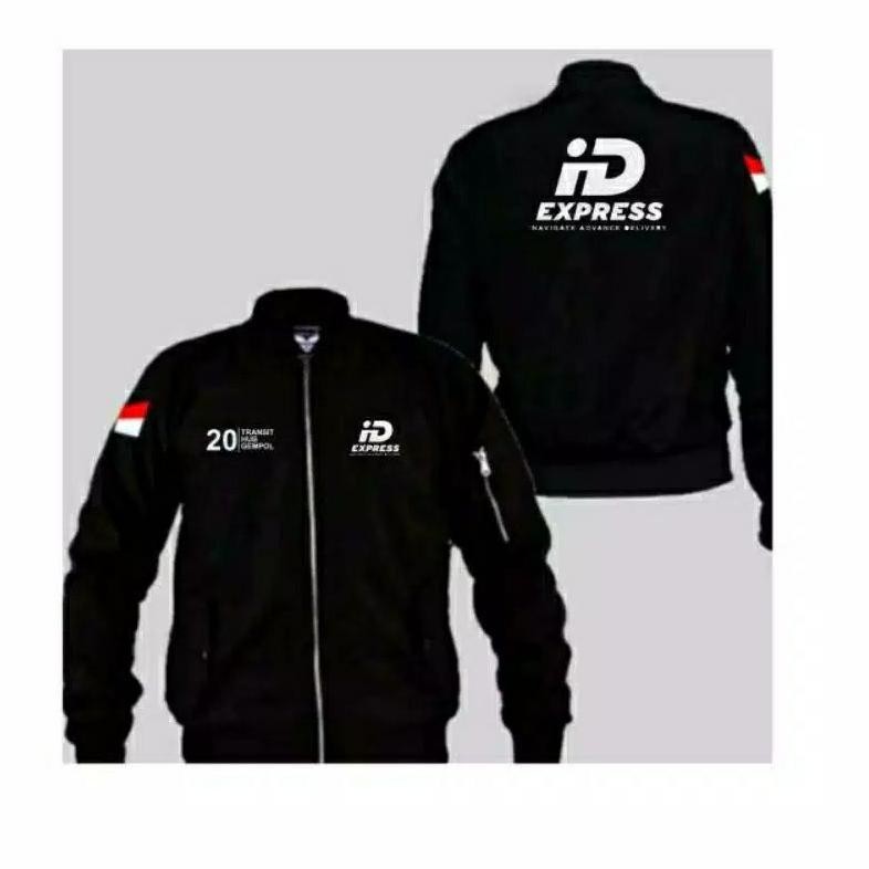 Jaket Bomber Parasut Bolak Balik Id Express Nickname Gratis Cowok&Cewek