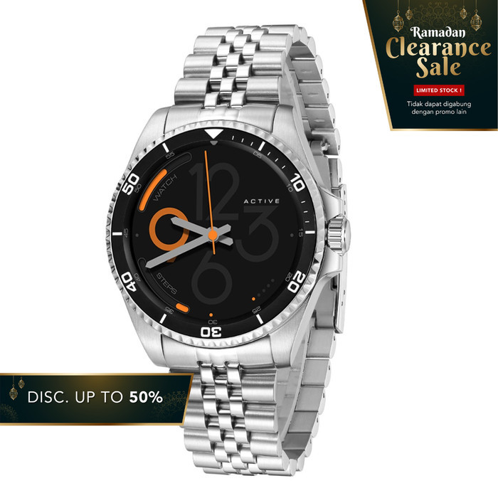 Jual [READY] Smartwatch Parlent Crown Steel