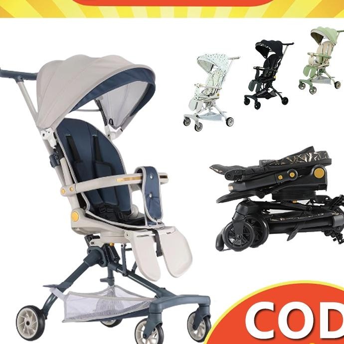 Flyereta Dorong Bayi Troller Baby Lipat 2 Arah Travelling Troller Bayi
