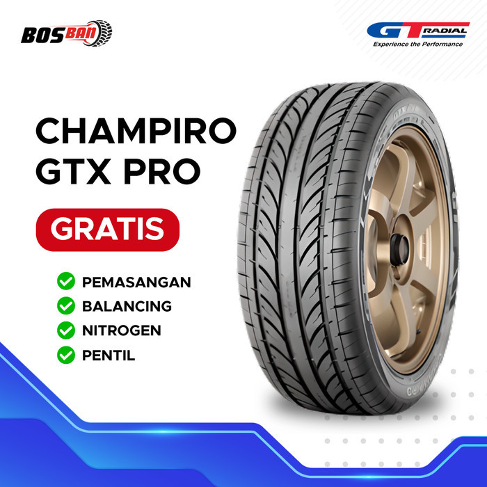 Ban Mobil Gt Radial Champiro Gtx Pro 195 55 R16