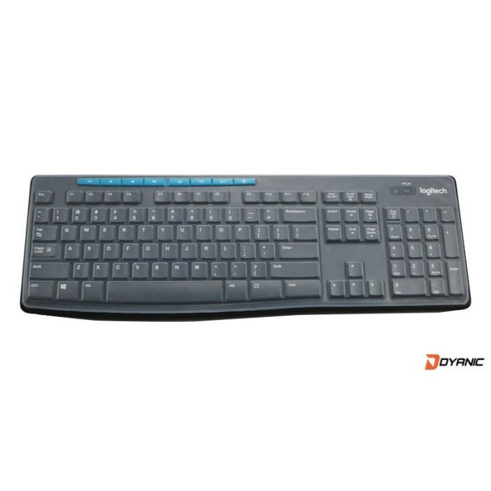 Sale Silicon Dust Cover / Silikon Pelindung Keyboard For Logitech Mk200 Mk275 K270