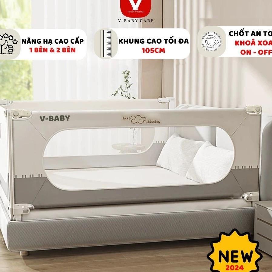 Vbaby Care Pagar Gaman Ana Baby Bedrail Afety Guard Bedguard Pembata Aur Bayi V Babyn2