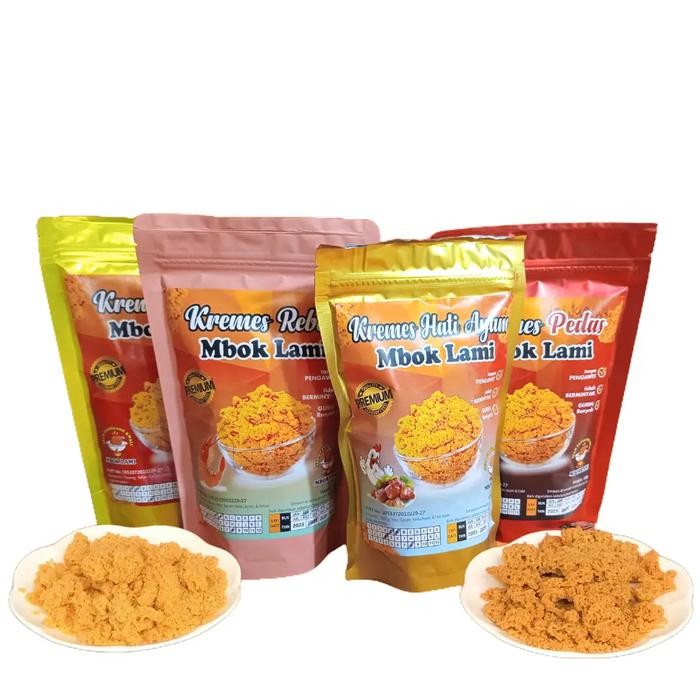 

TERLENGKAP PAKET BUNDLING KREMESAN AYAM Bersertifikasi Halal / Food Snack / NON MSG / Kremes Hati