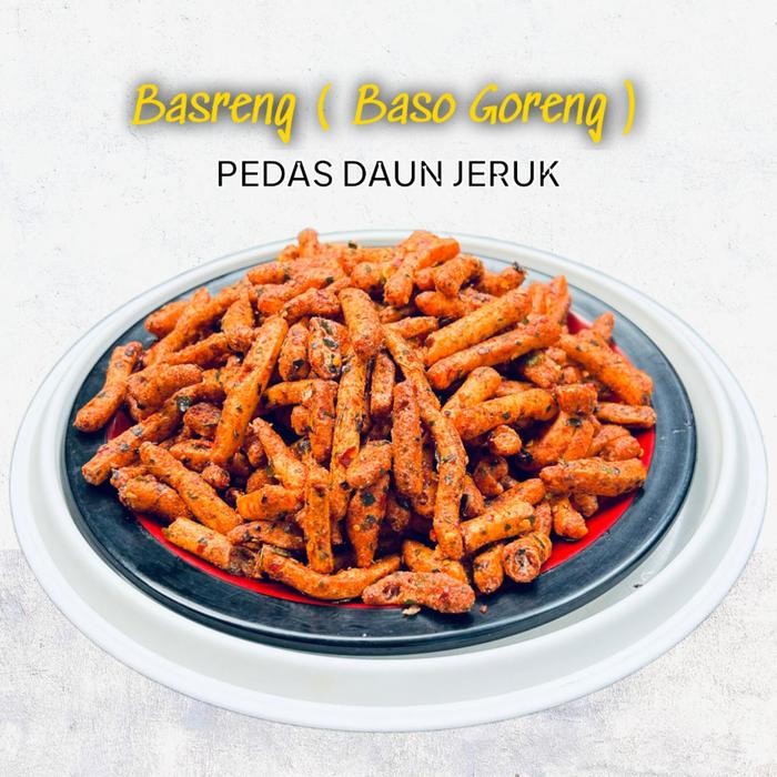 

BERMUTU 500 Gram Basreng Jendral Varian Rasa Pedas Daun Jeruk Food Snacks Goreng Makanan Cemilan