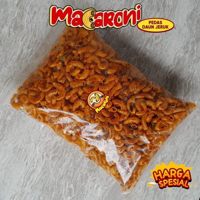 

TERBARU PROMO!! Makroni Cikruh 1 Kg Pedas Daun Jeruk / Makroni Bantet Pedas Snack Food