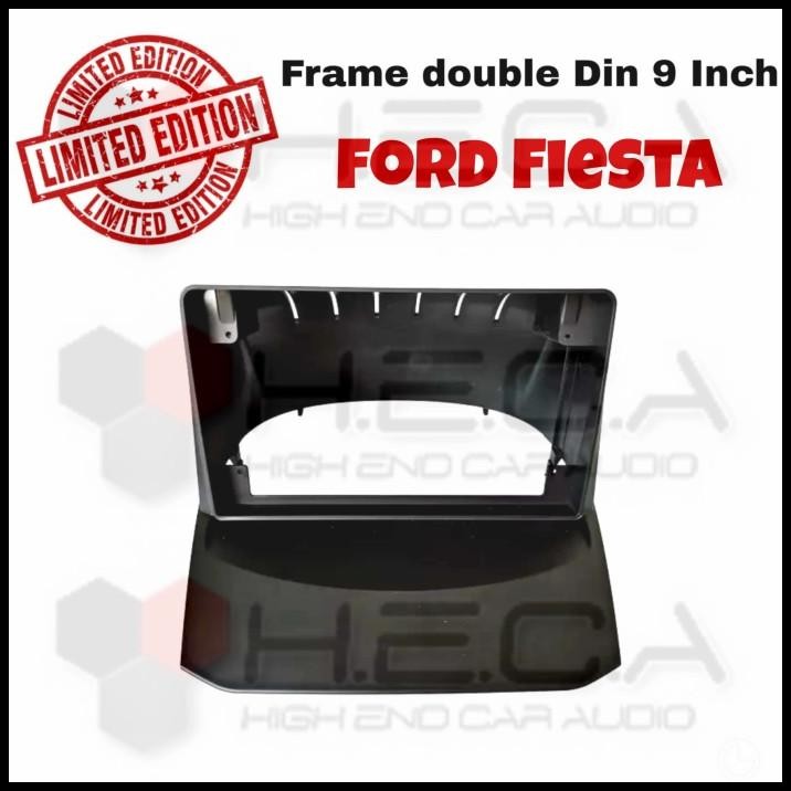 Frame 9 Inch Ford Fiesta 2009-2011 Android Head Unit Double Din Mobil