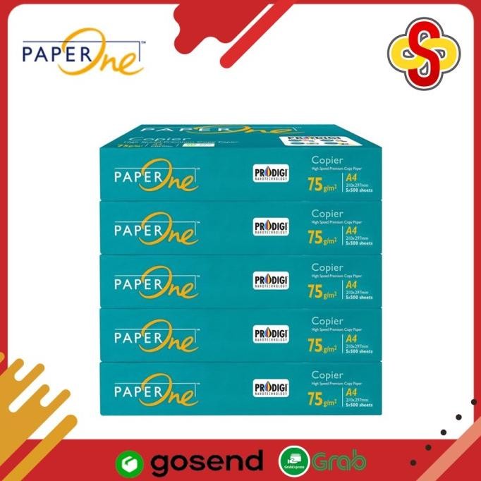 

Kertas Hvs Paper One A4 75 Gr (1 Box)