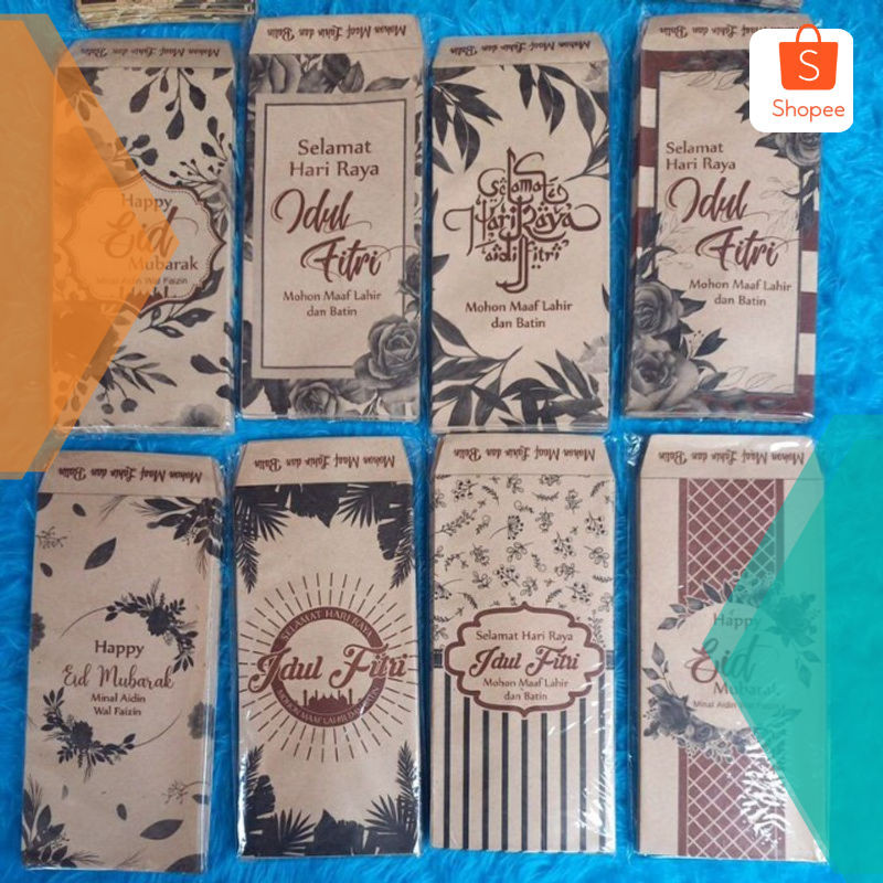 

Grosir Amplop Angpau Lebaran Idul Fitri Kertas Craft Uang Tidak Dilipat - A Keren