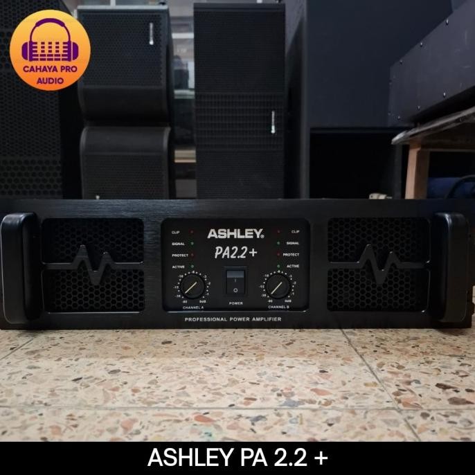 Power Amplifier Ashley Pa 2.2 + Pa2.2 Plus New Stok