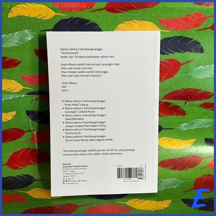 

| JNB | BUKU TERIMA KASIH SKETSA 5 KEMBANGMANGGIS
