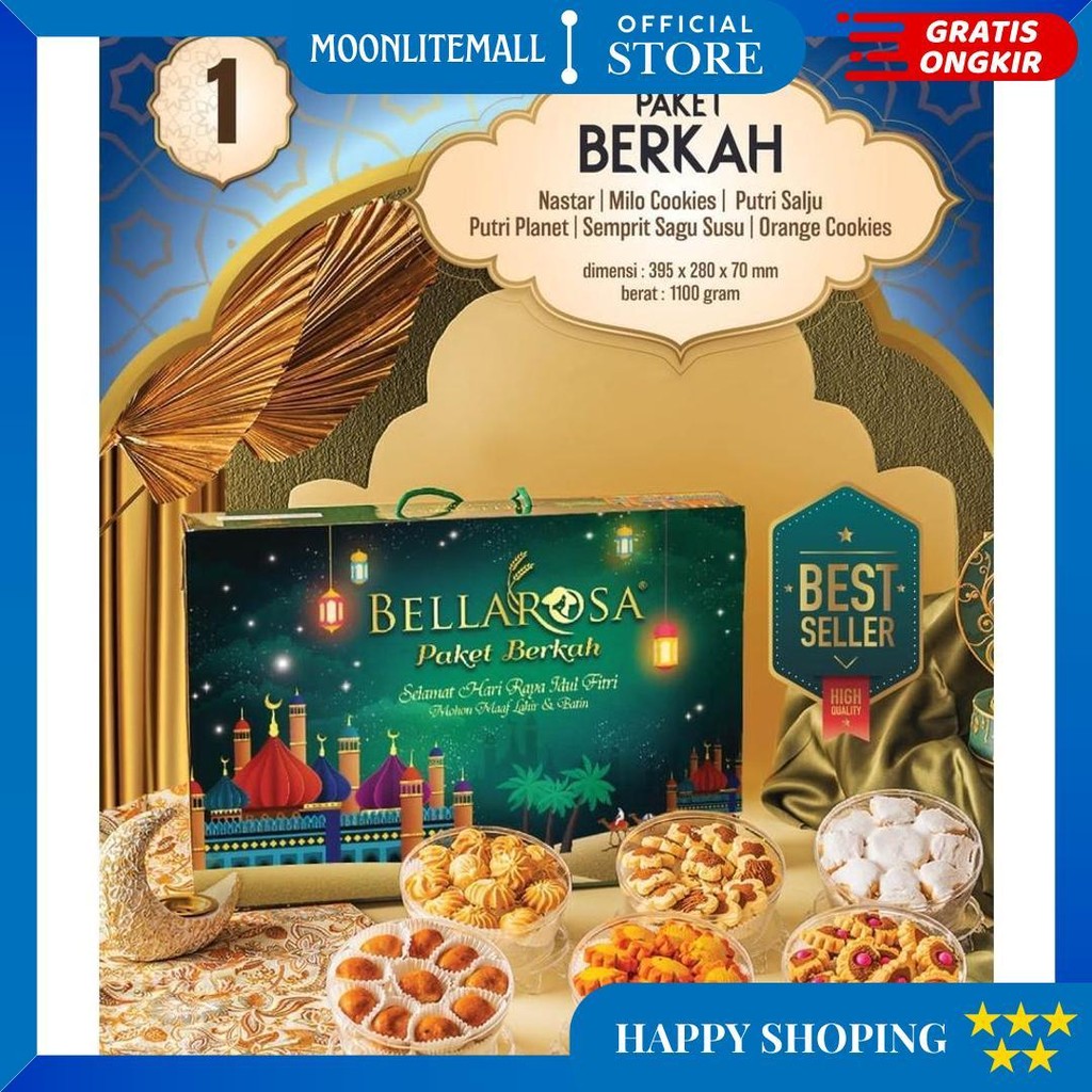 

Kue Kering Bellarosa Paket Berkah Parcel Kue Lebaran D Sale