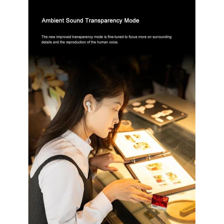 Moondrop Ultrasonic Bluetooth 5.3 Anc Ambient Mode Hybrid True Wireless Tws New Stok