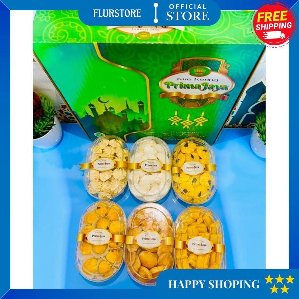 

Kue Kering Lebaran Prima Jaya Isi 6 Toples Besar | Hampers Kue Lebaran | Parcel Kue Kering Lebaran Idul Fitri Termurah D Gratis Ongkir