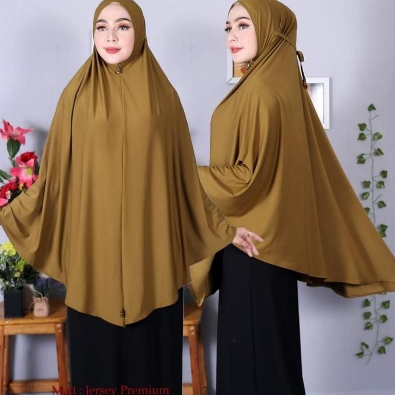Terbaru>> Kerudung/Bergo Jersey Jumbo Xxxl