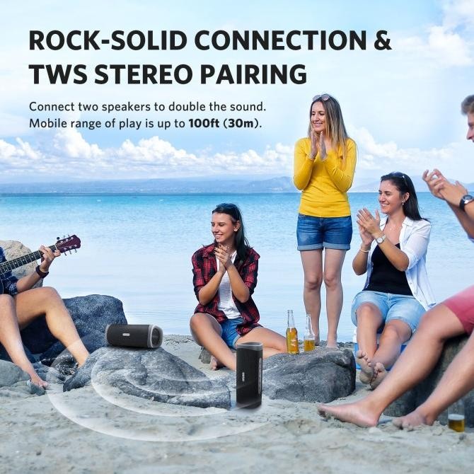 Earfun Uboom L - Jumbobass Portable Bluetooth Speaker With Audio App New Stok