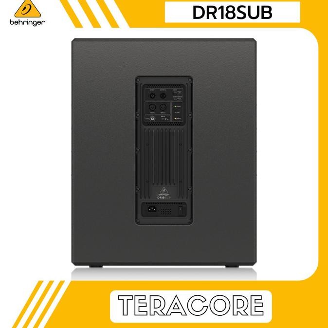 Behringer Dr18Sub Dr 18 Sub Active Subwoofer Aktif 18 Inch 2400 Watt New Stok