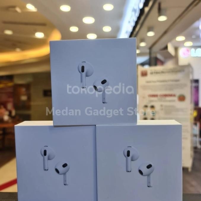 Airpods 3 Resmi Apple Ibox Indonesia New Stok