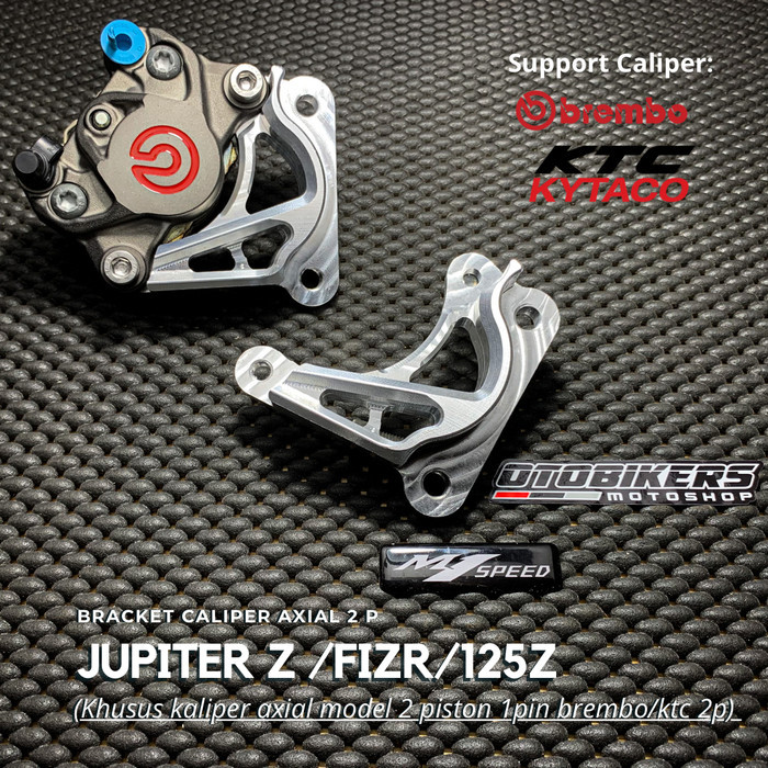 BREKET KALIPER BREMBO 2P 2 P PISTON DISC 300 MM JUPITER Z FIZR 125Z