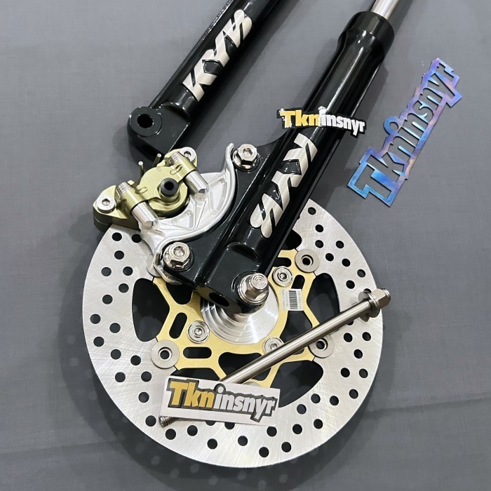 Paket Shock Depan Yamaha Mio Kayaba Kaliper 8.1 Disc 220Mm Exciter Thailand
