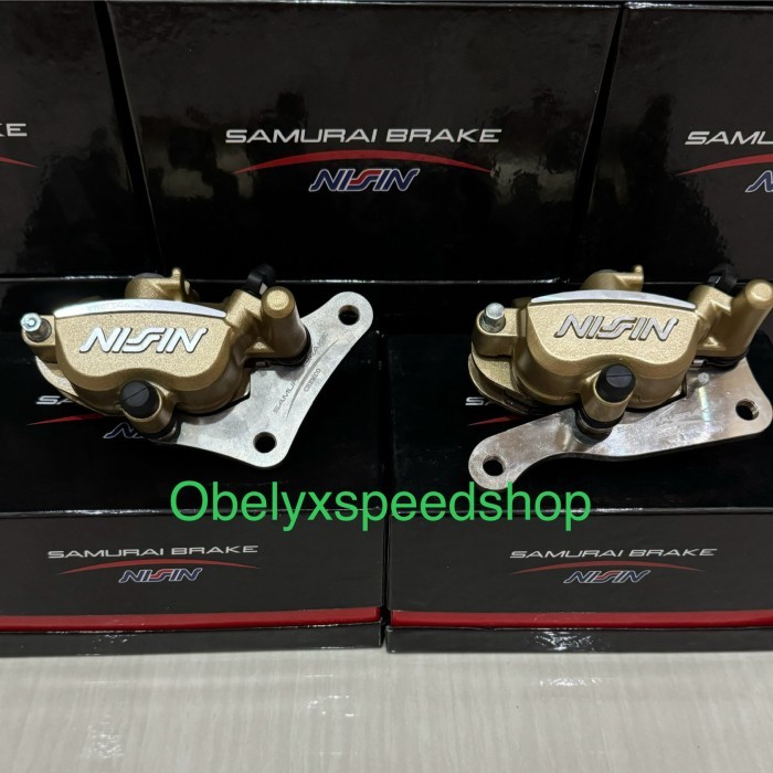 Kaliper Nissin Samurai Depan Belakang Nmax New, Nmax Old