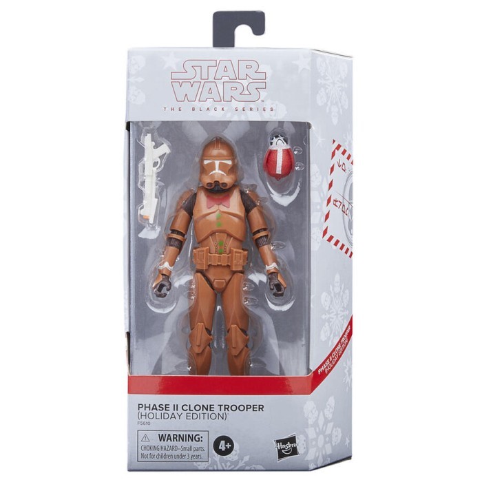 

Star Wars The Black Series Phase II Clone Trooper (Holiday Edition)