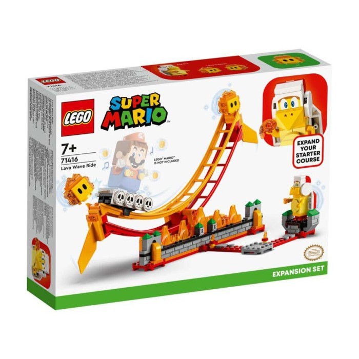 

LEGO Super Mario Lava Wave Ride Expansion Set 71416