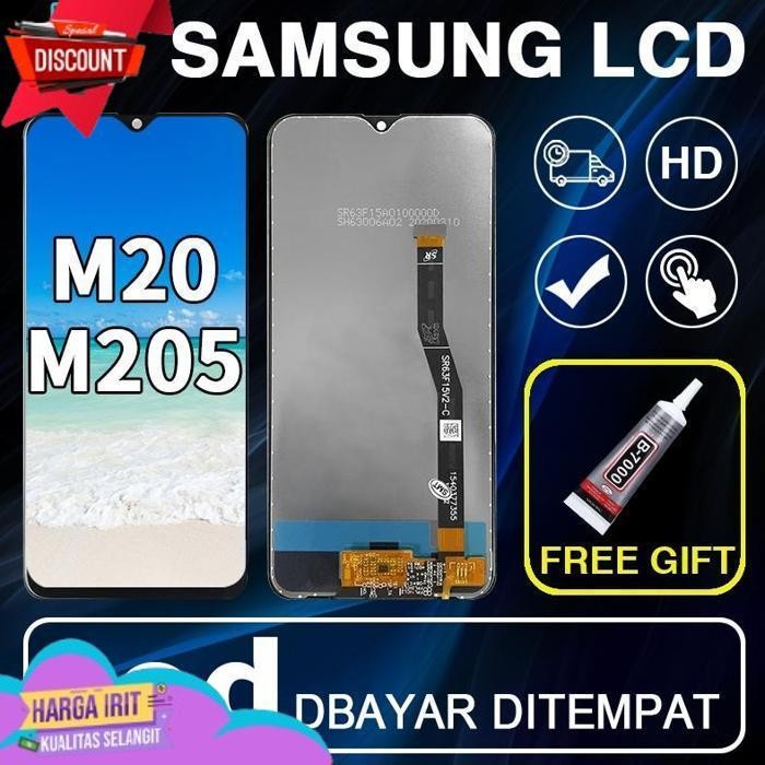 Sale Lcd Samsung M20 M205 Fullset Original layar hp Touchscreen New copotan