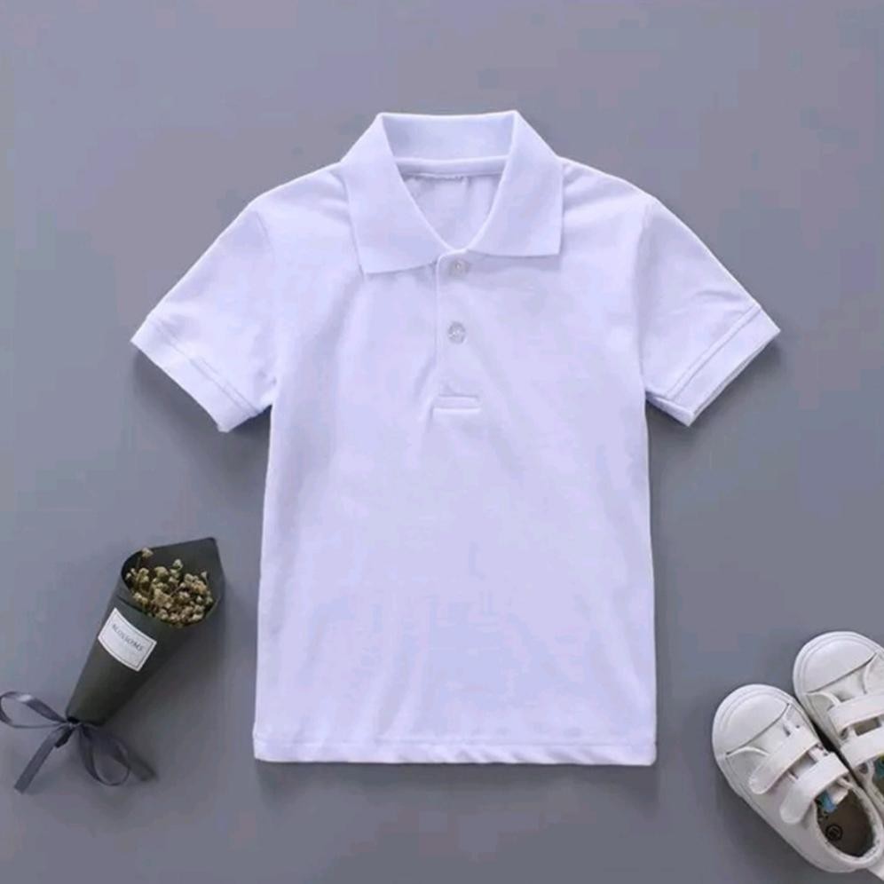 Kaos Kerah Anak-Anak / Wangki Anak / Polo Shirt Unisex Anak-Anak / Polo Anak