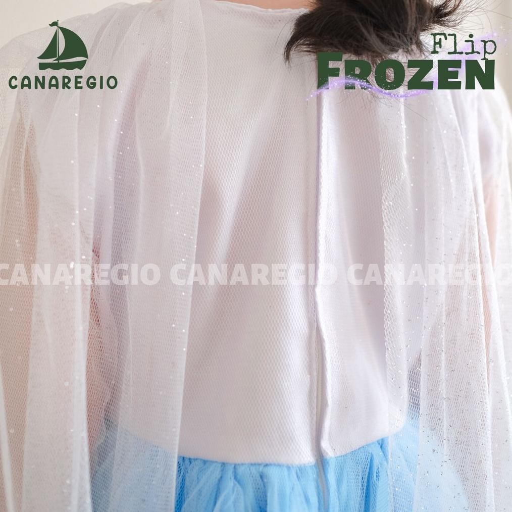 Flip Frozen Baju Frozen Anak Perempuan Dress Anak Perempuan